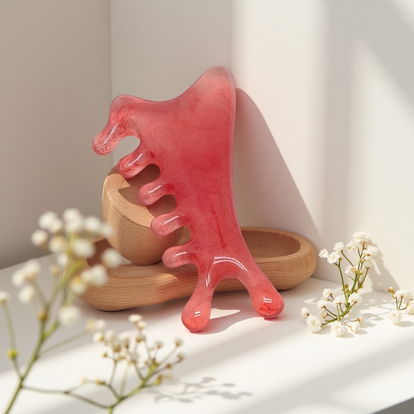 四合一多功能按摩梳头部脸部刮痧疏通经络梳