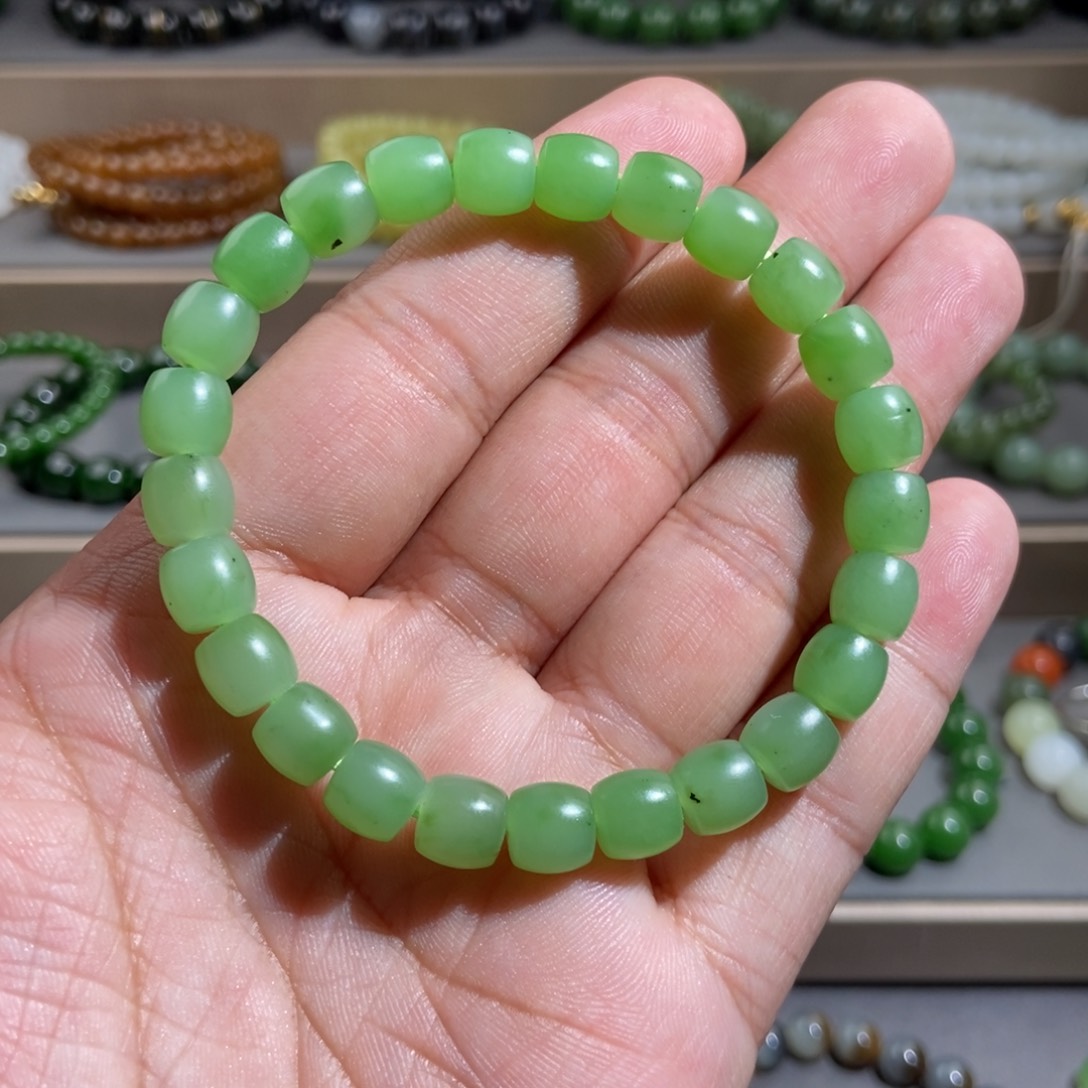 和田玉手链未镶嵌