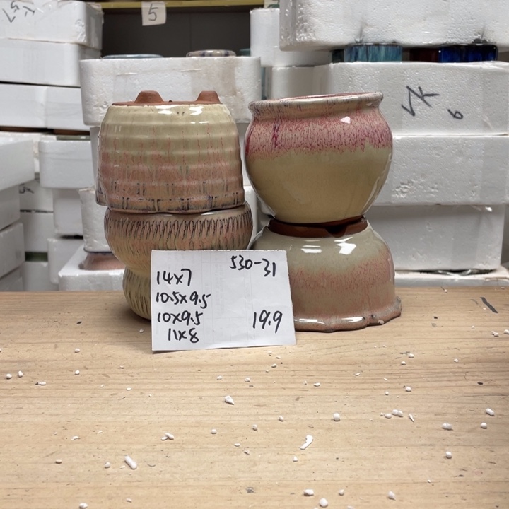 紫砂花盆多肉花盆微瑕31