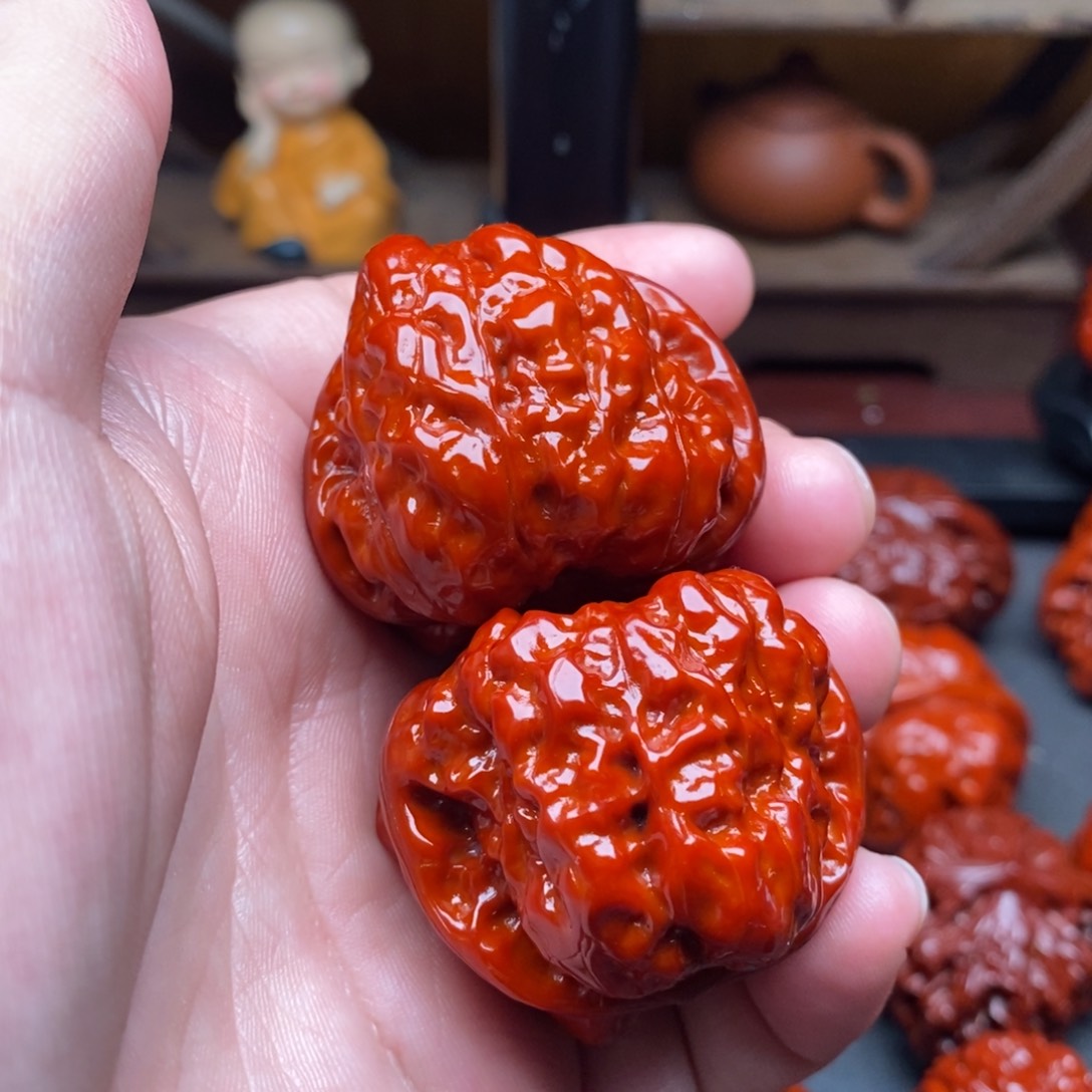 吊坠文玩核桃40蛤蟆头