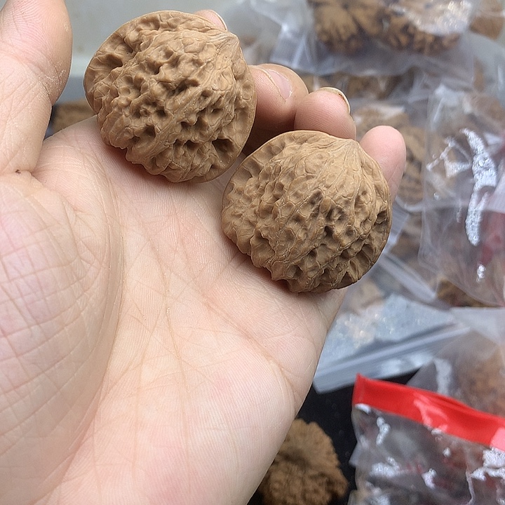 吊坠文玩核桃39 凹底