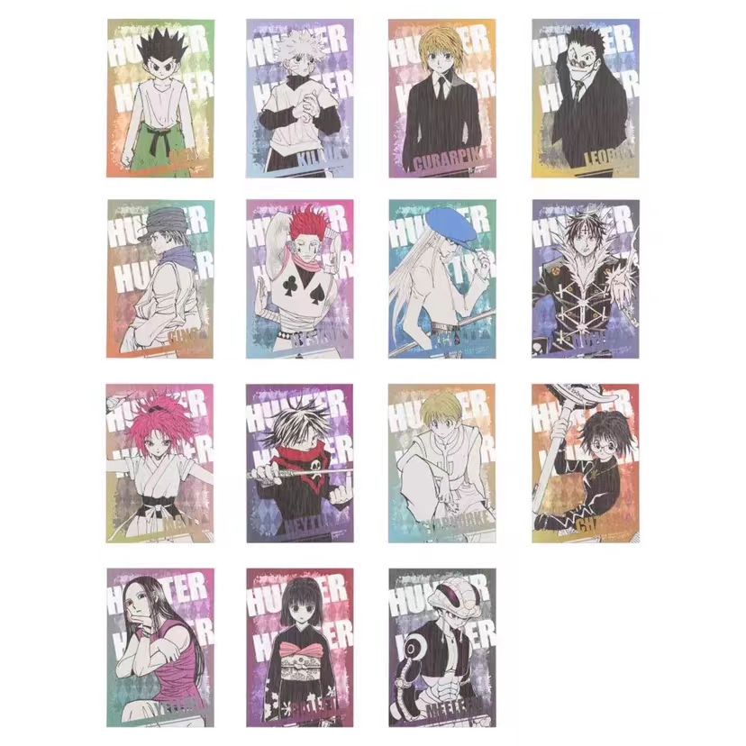 全职猎人原画金属明信片