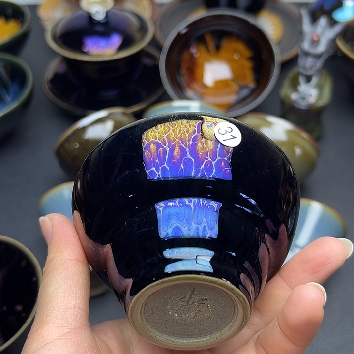 茶盏建窑建盏主人杯