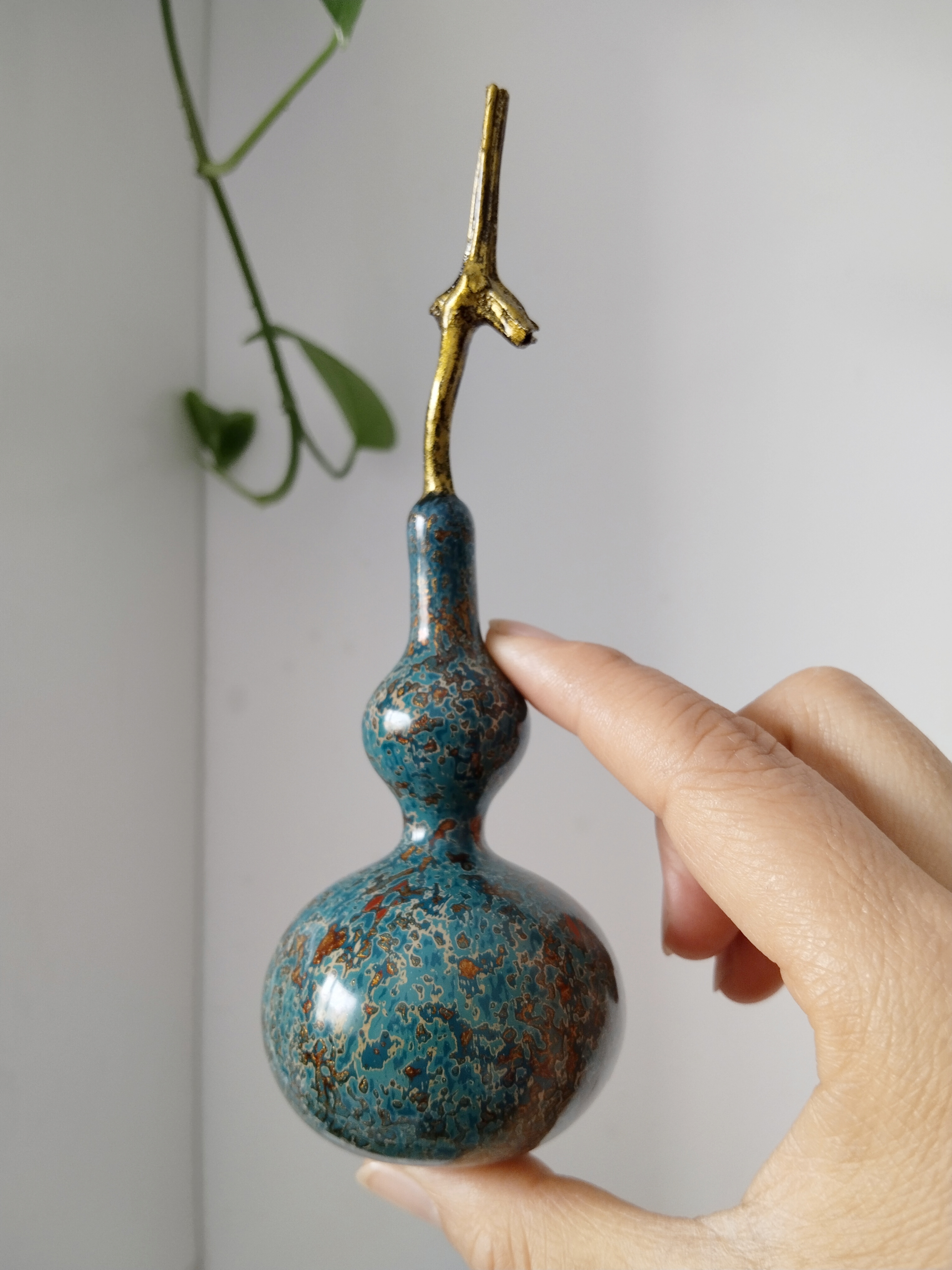 民间特色工艺品，天然大漆葫芦 ，纯手工制作，实物拍摄