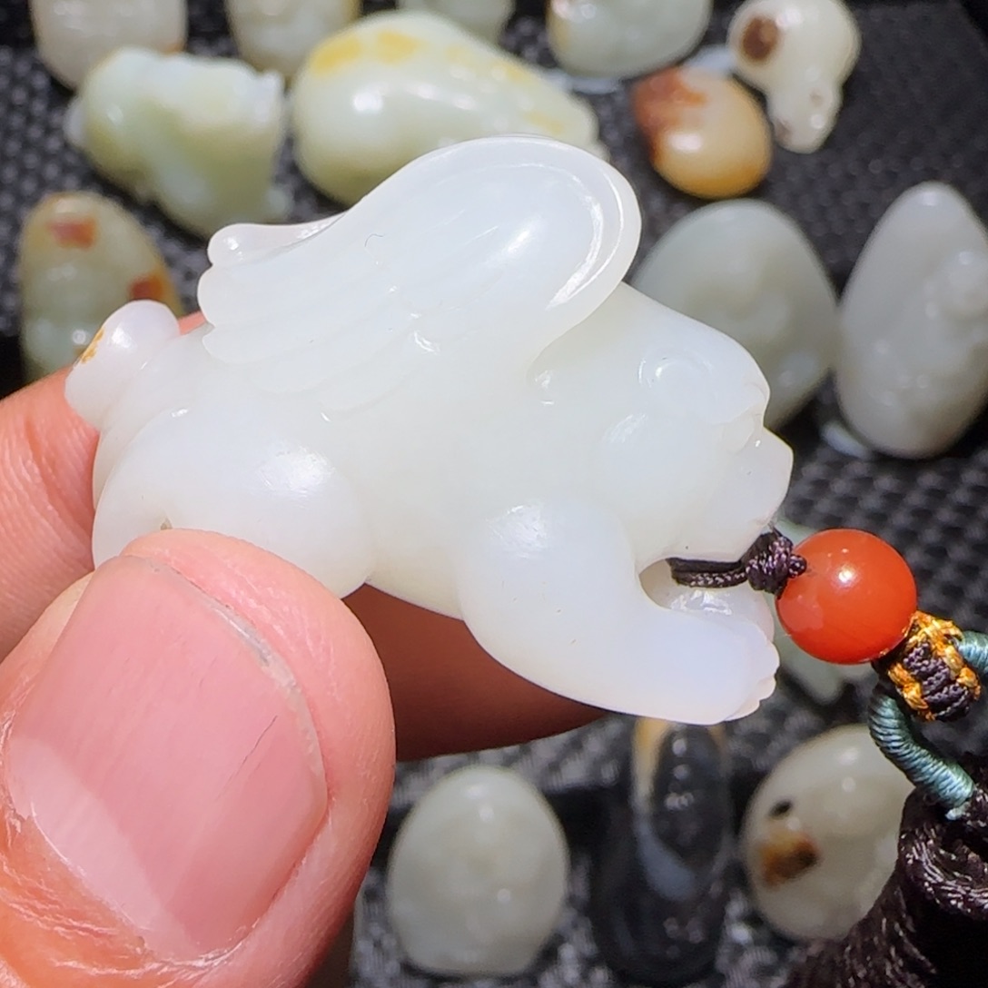 和田玉挂件未镶嵌