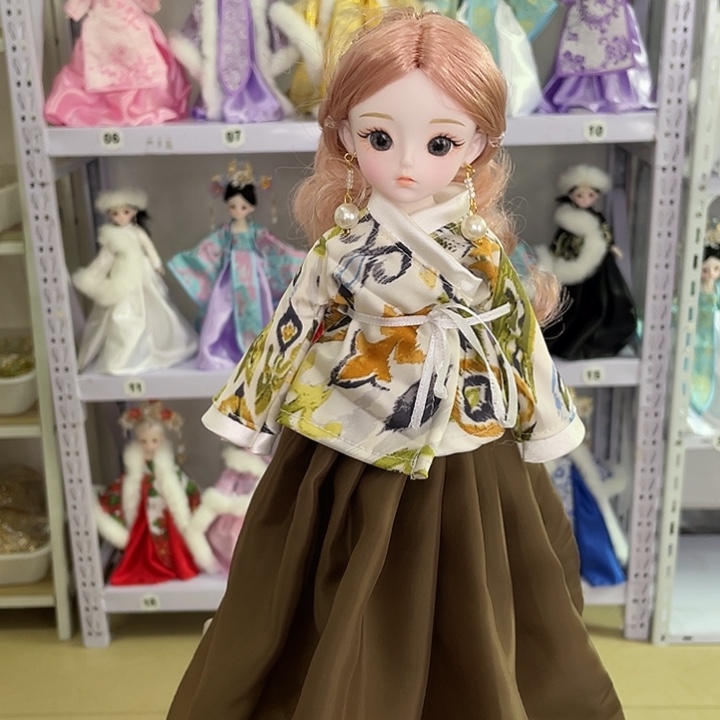 布艺漫美手工娃娃摆件礼品摆件娃娃好看