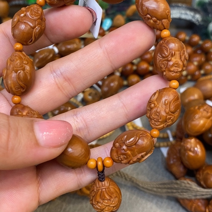 橄榄核手串/手链周派财迷手串