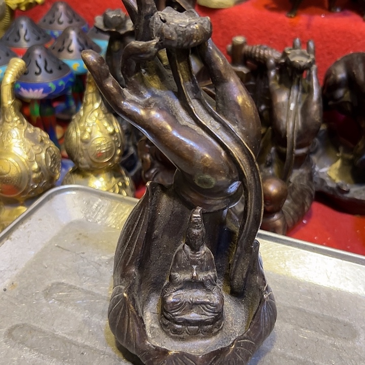 黄铜摆件，文房工艺品摆件