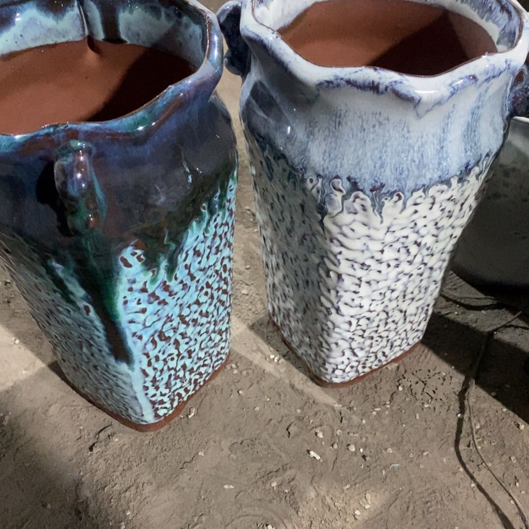 红陶瑕疵13-24两个