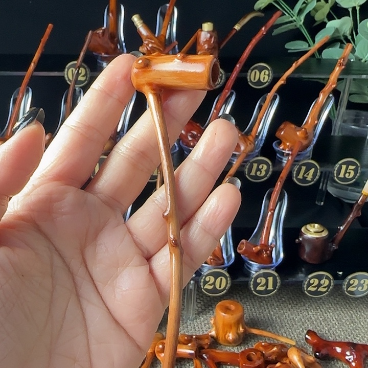 用***3香榧木贵州孟子木烟斗