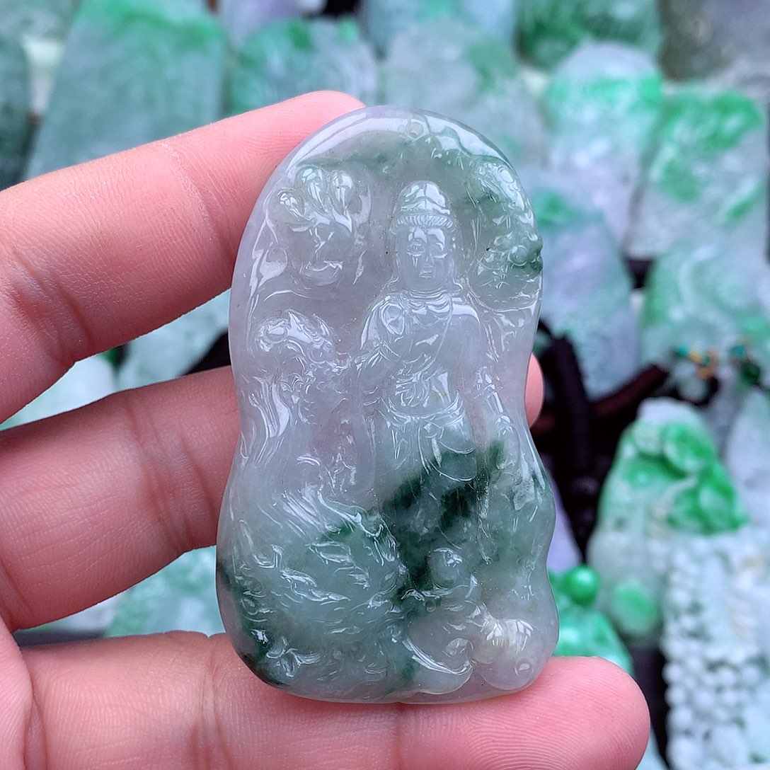 翡翠吊坠(不含链)未镶嵌