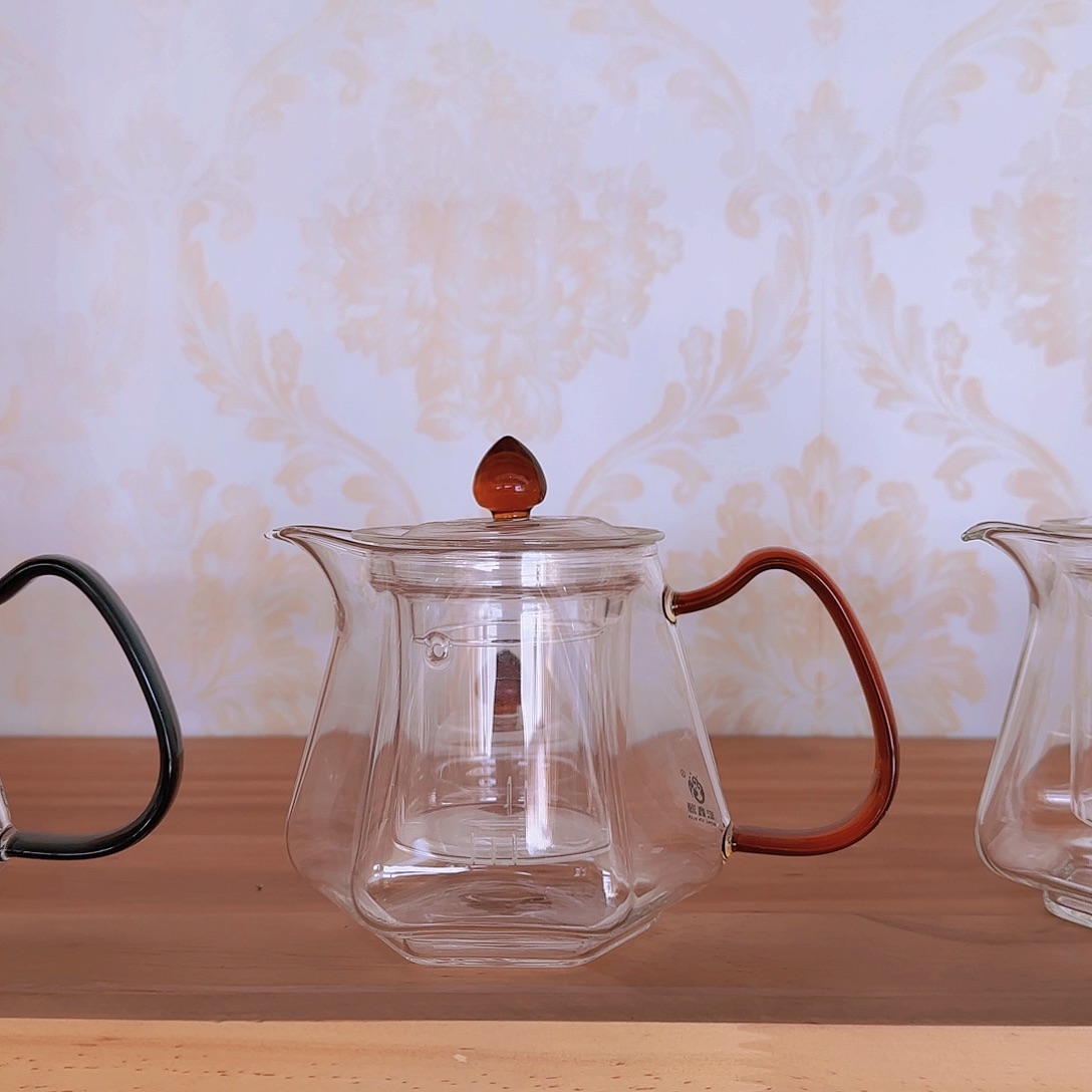 【闪购商品】高硼硅玻璃茶水分离H458琥珀