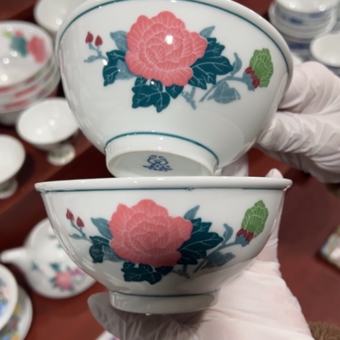 醴陵高温瓷五寸俩个