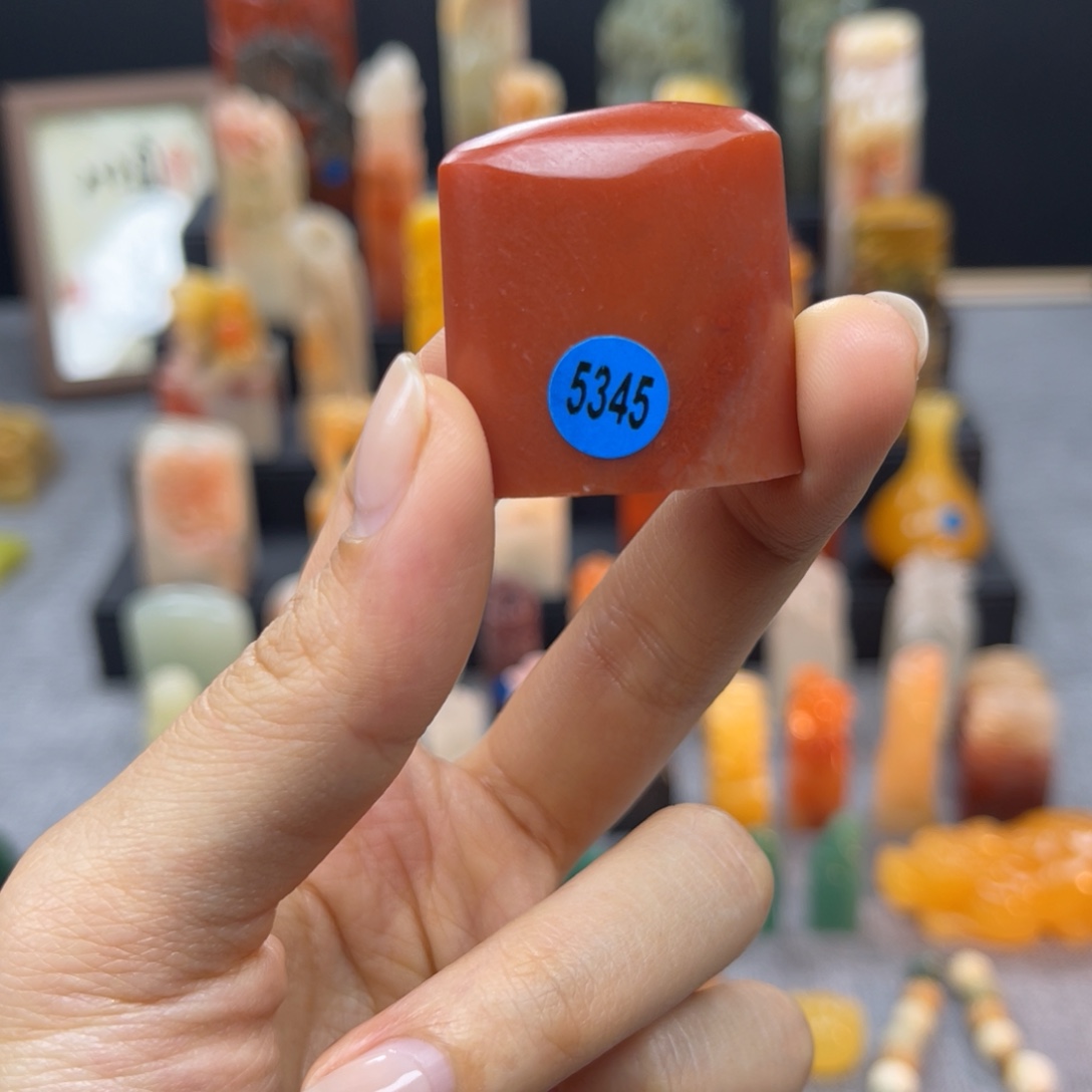 寿山石印石5345。      