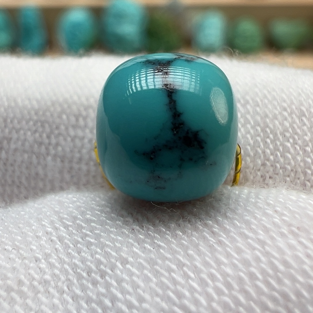 绿松石未镶嵌配饰7.9×7.2