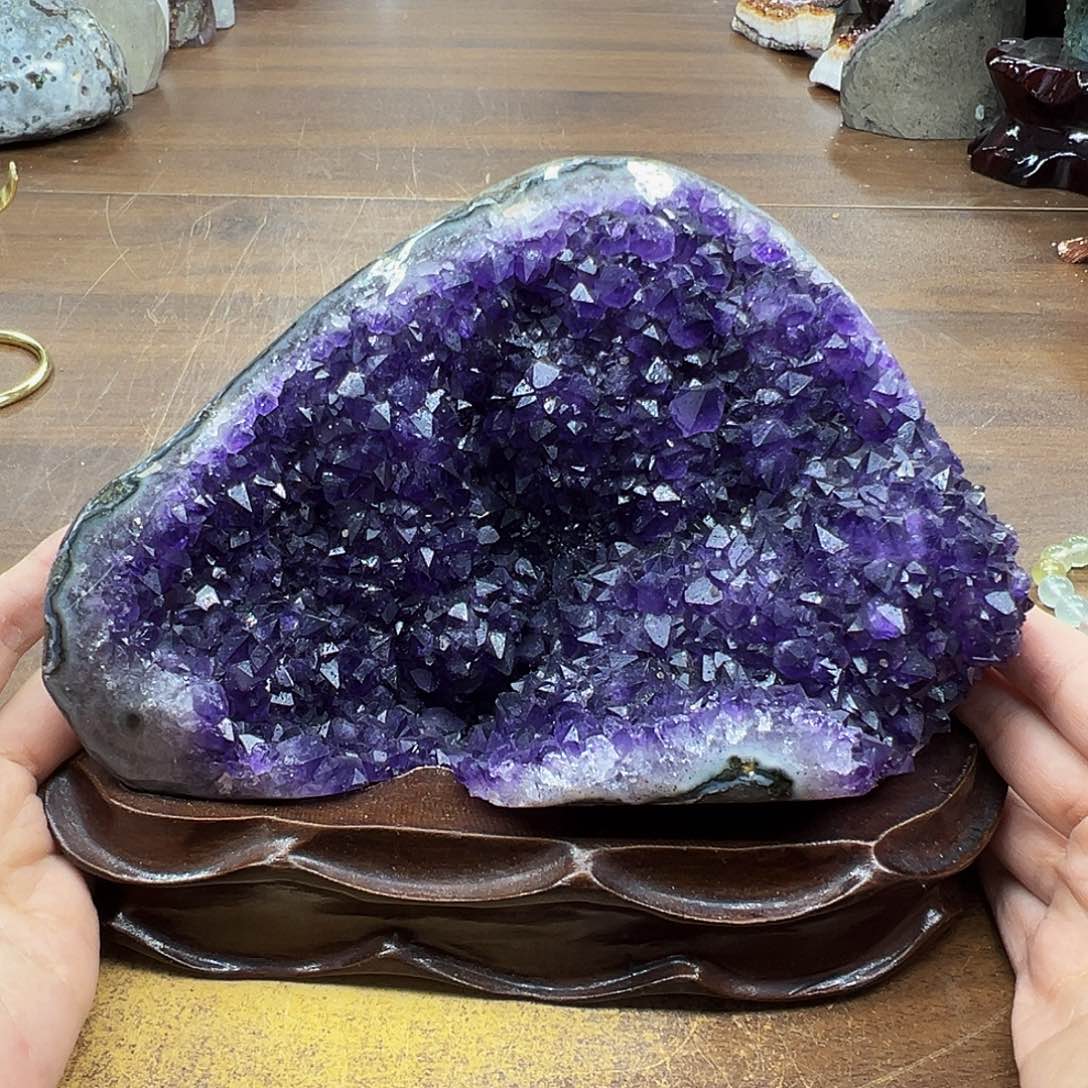 紫晶摆件未镶嵌福利