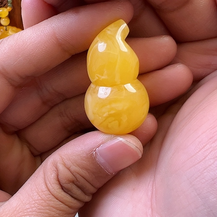 蜜蜡颈饰未镶嵌蜜蜡