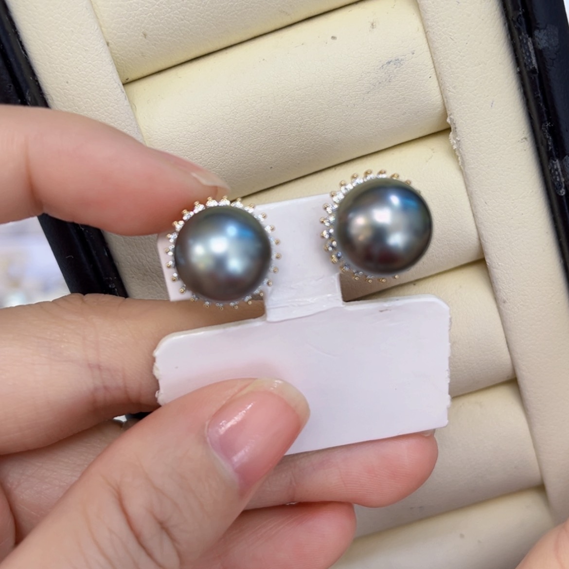 【闪购商品】海水珍珠耳饰未镶嵌