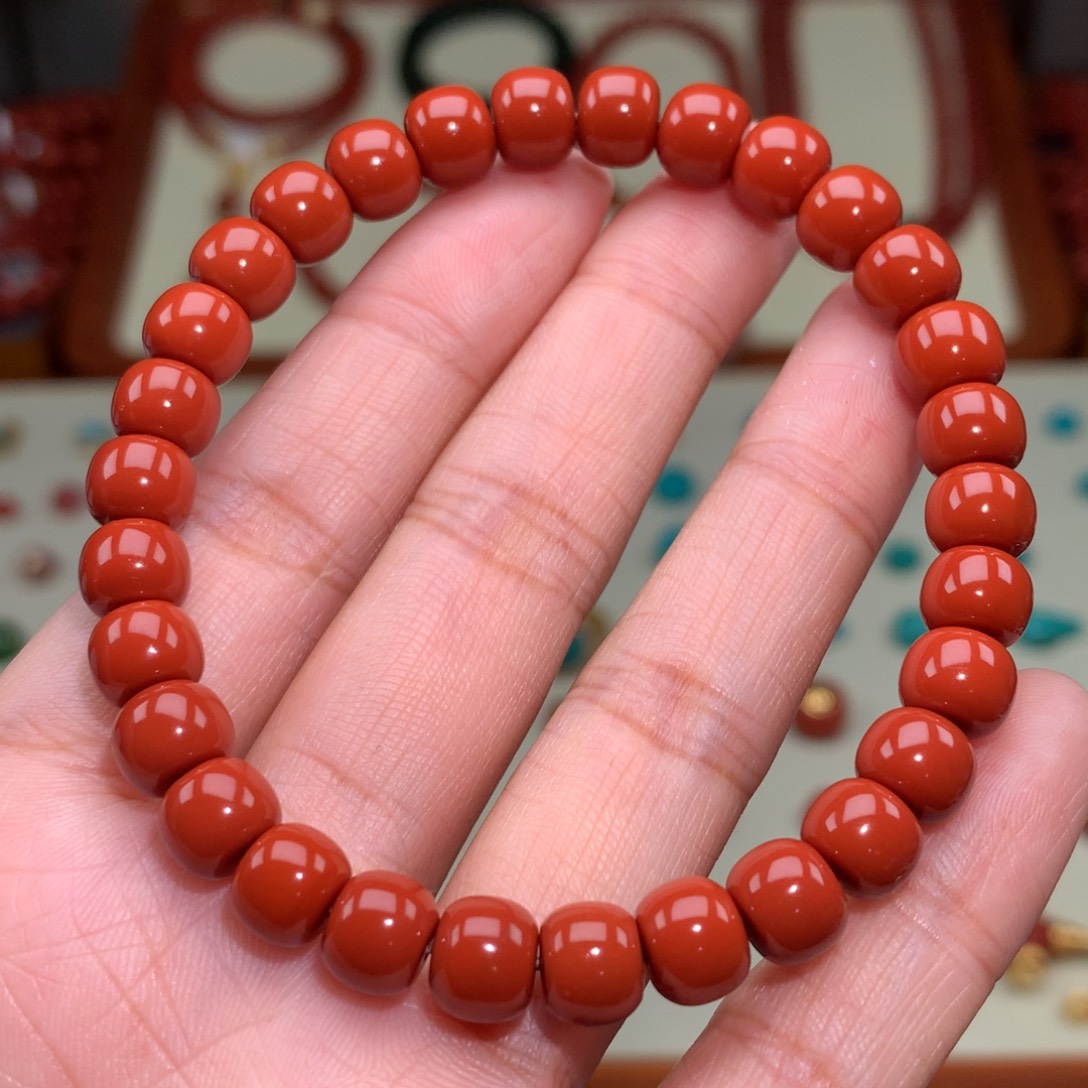 南红玛瑙颈饰未镶嵌