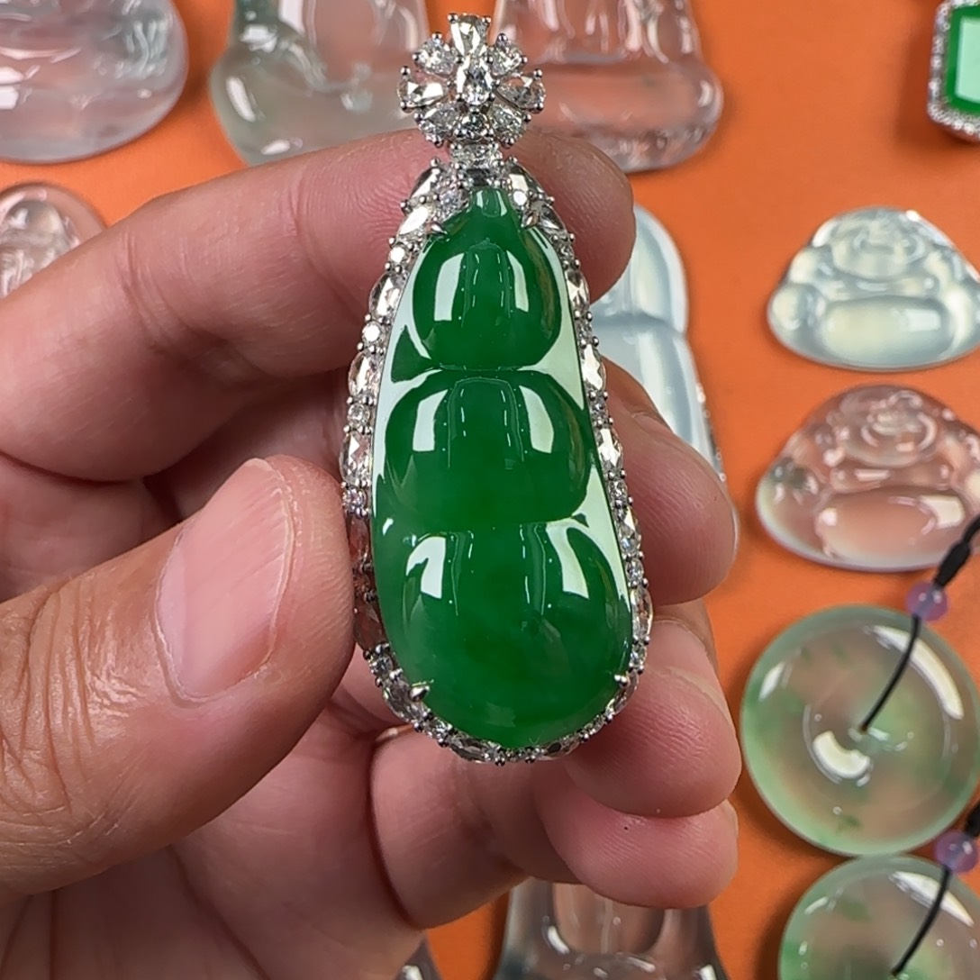 定制翡翠未镶嵌天然