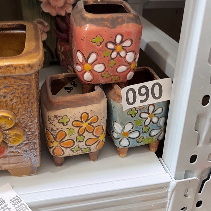 紫砂花盆粗陶材质多肉花盆