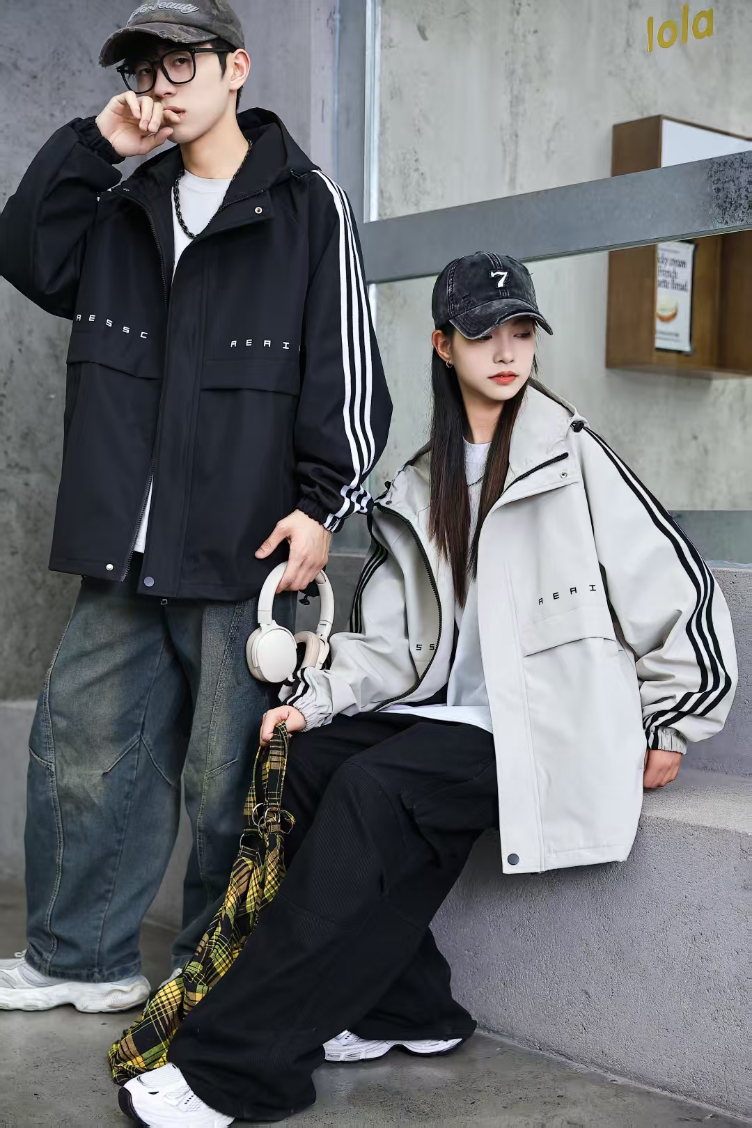  秋款4儿童中大童卫衣卫裤套装组合