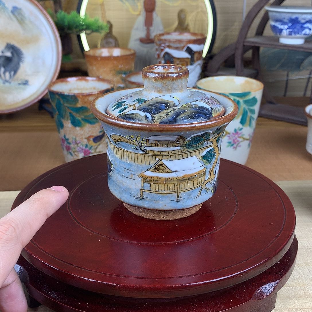 摆件田****.景德镇陶瓷手作