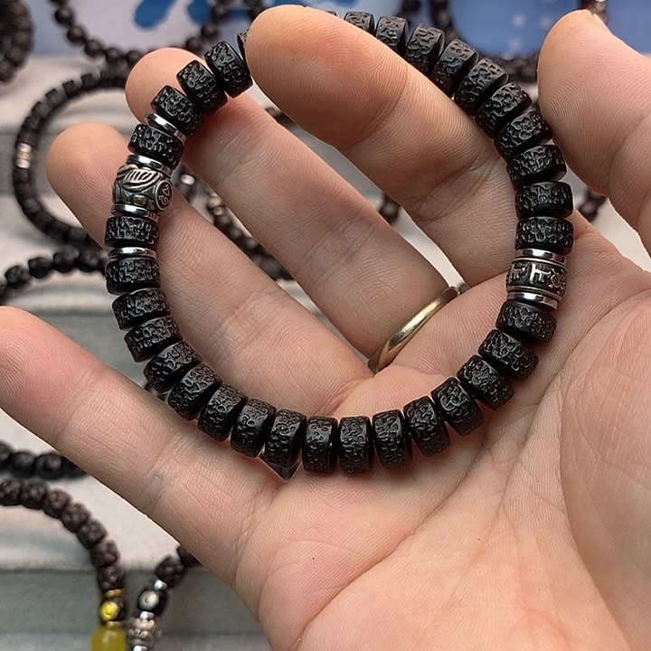 手串椰蒂9耶噶双配饰黑金