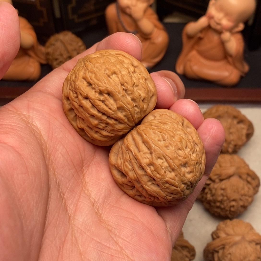 文玩核桃吊坠铁锤35