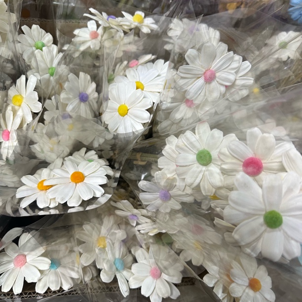 永生手工小葵花瓜子花做手工diy花店插花都非常适合花束仿真花