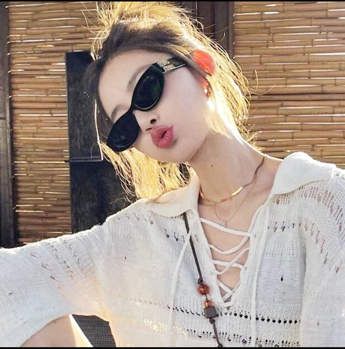 2025网红爆款潮流时尚百搭太阳镜偏光镜素颜镜。