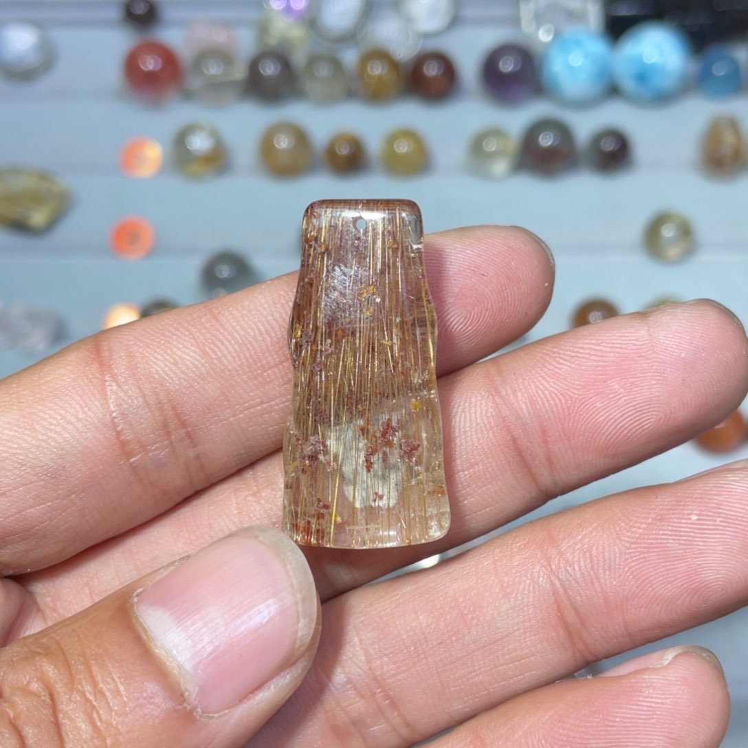 水晶吊坠(不含链)未镶嵌