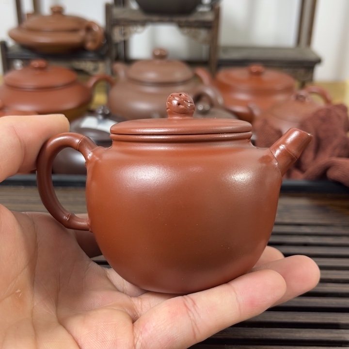 紫砂茶壶原矿紫砂半手工制作