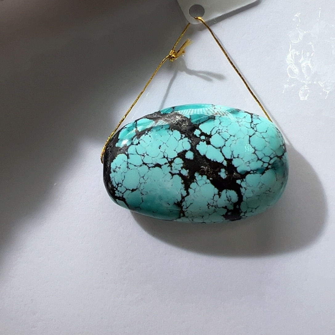 绿松石未镶嵌挂件