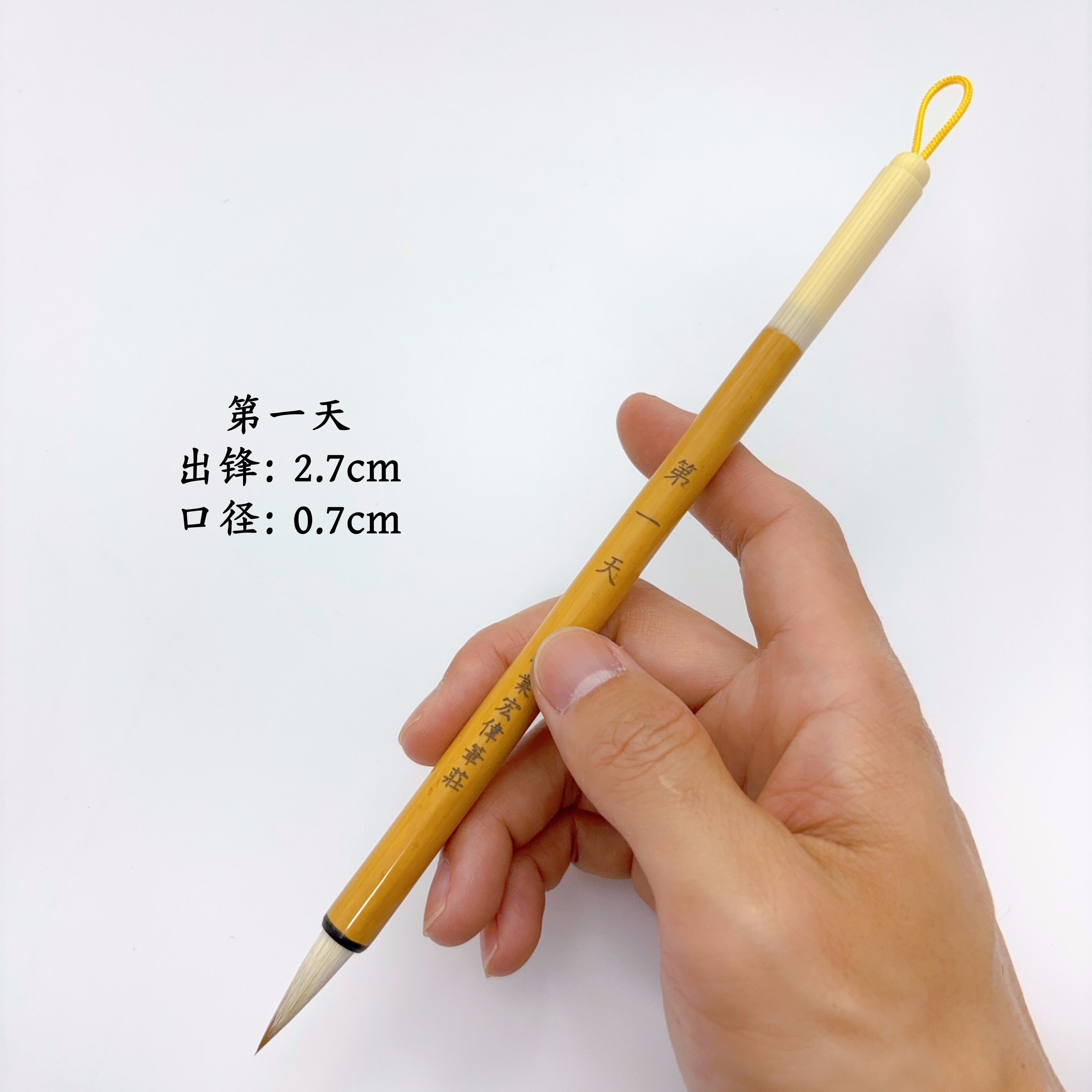 【志业宏伟笔庄】第一天 狼羊兼毫毛笔 推荐毛笔 笔墨 文房四宝