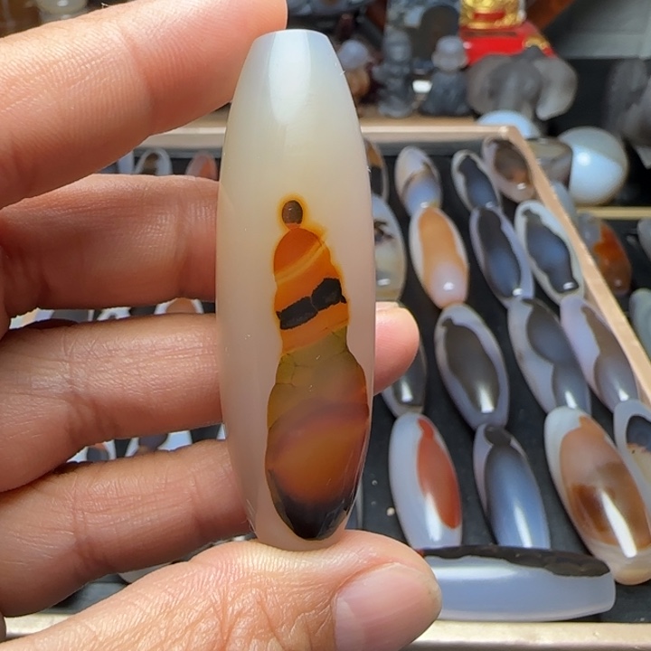 淼***雲玛瑙/玉髓未镶嵌颈饰