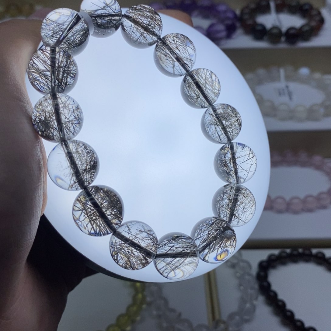 水晶手链未镶嵌纯天然