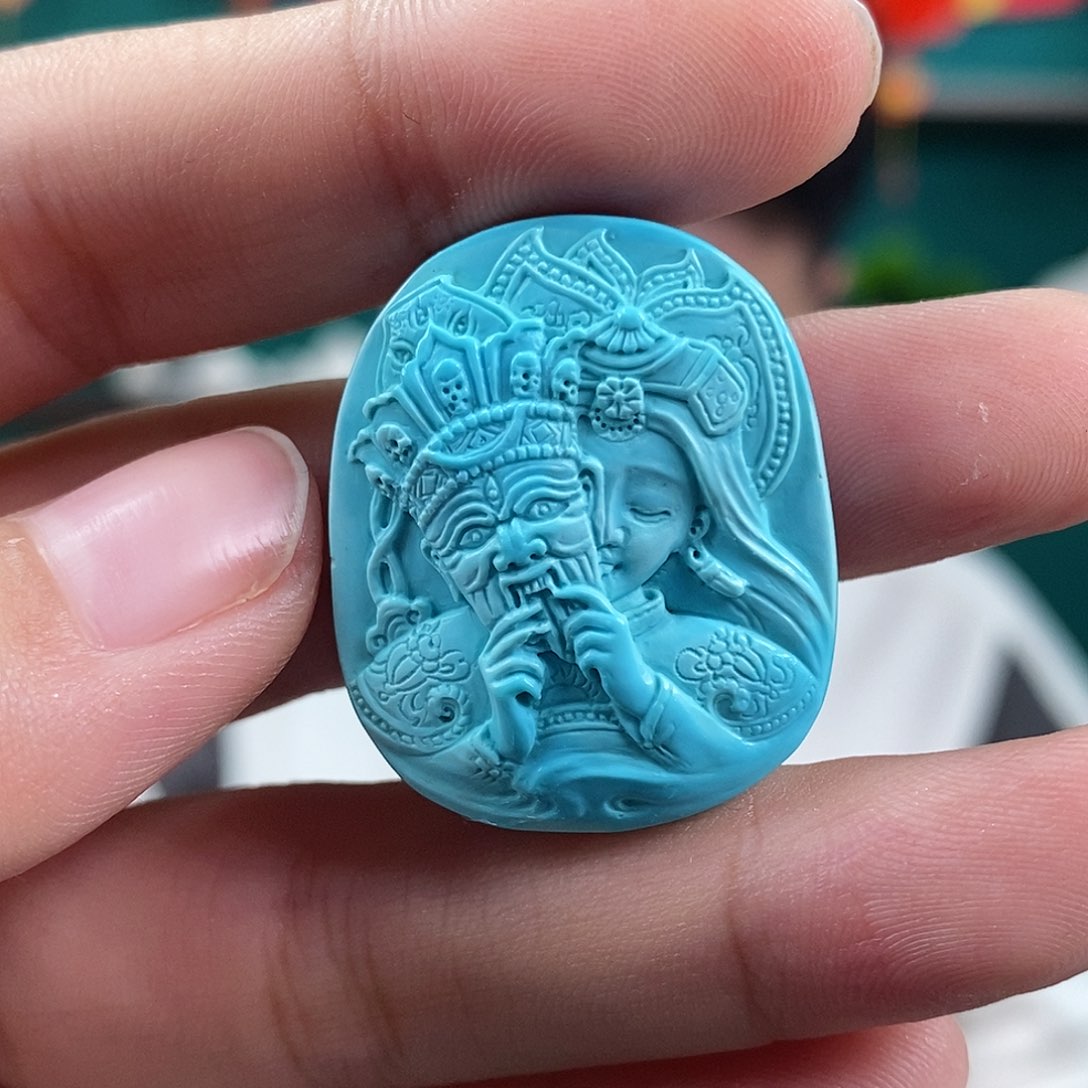 绿松石珠宝奇石未镶嵌?****