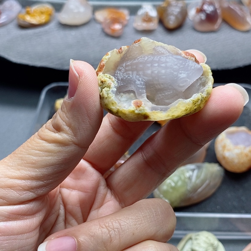 【闪购商品】未镶嵌吊坠定制玛瑙