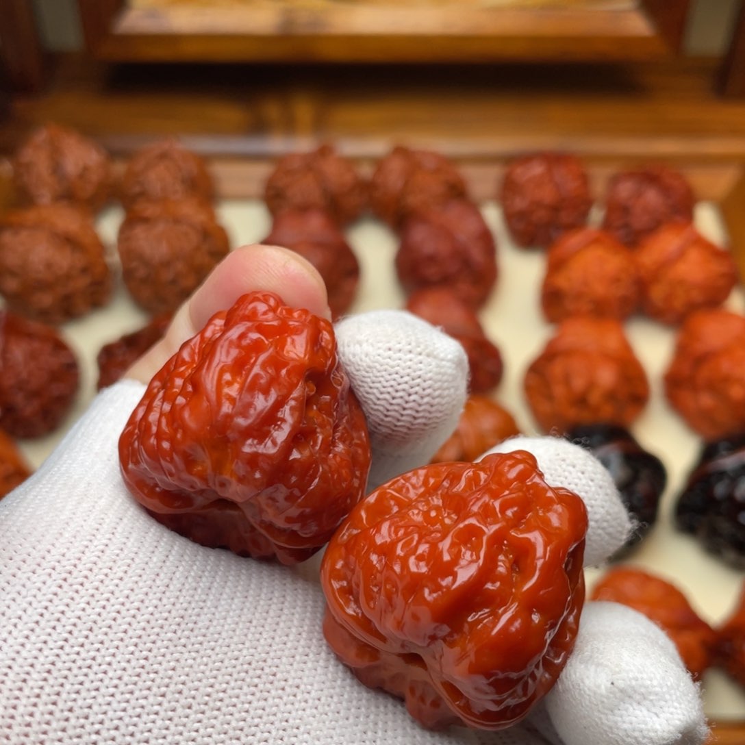 文玩核桃把件蛤蟆 30