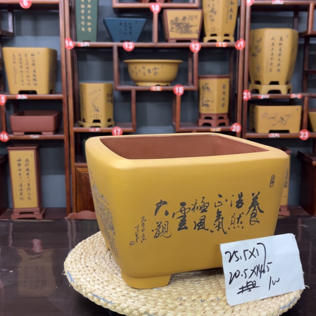 紫砂花盆紫砂花盆