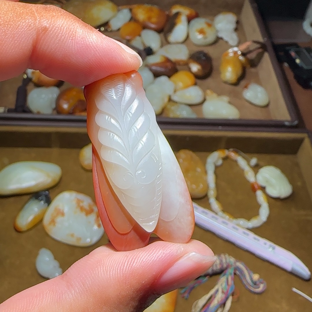 和田玉挂件未镶嵌