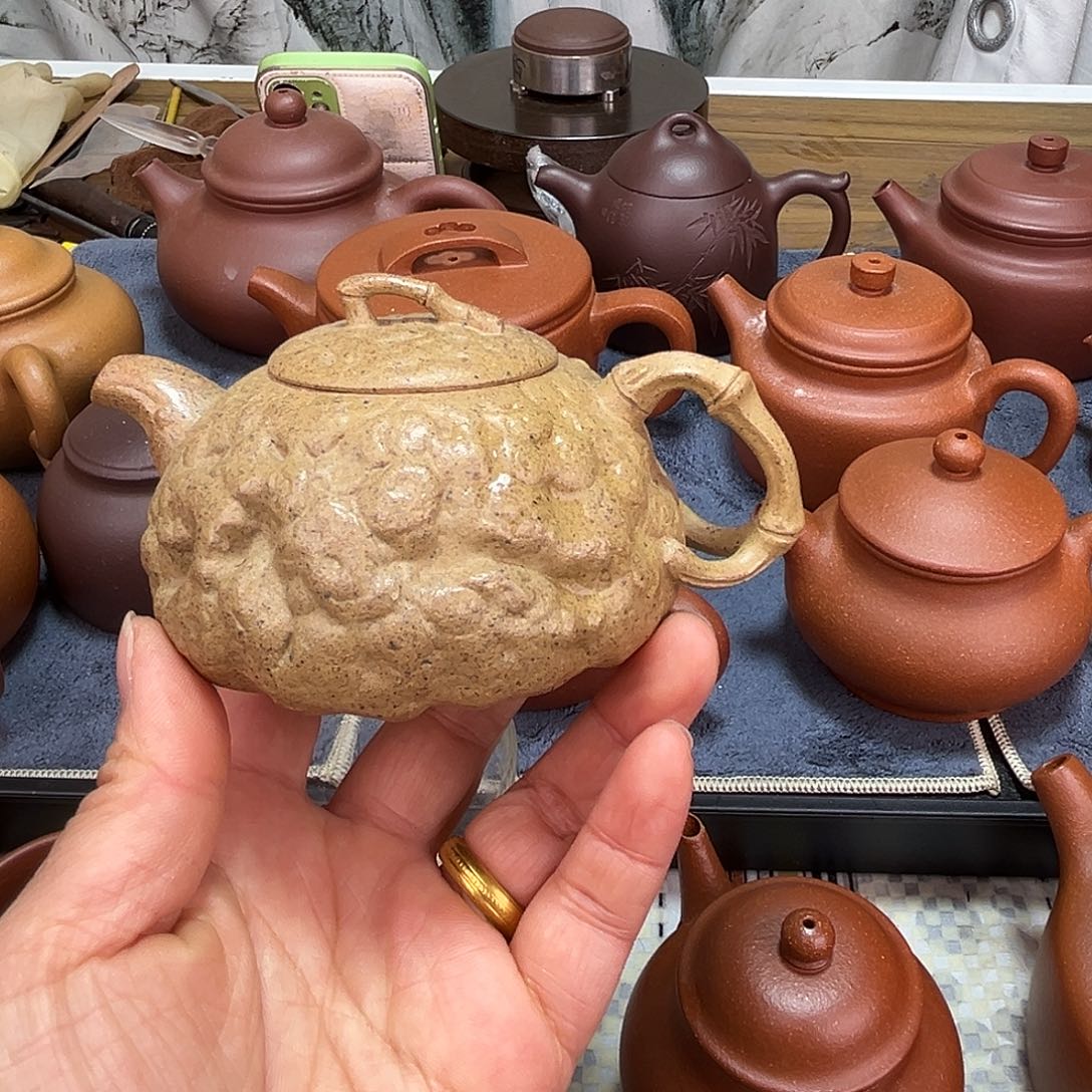 紫砂茶壶供春180cc宜兴原矿