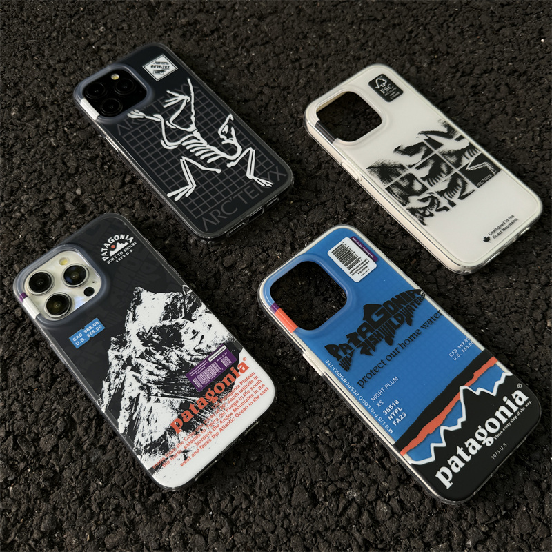 二合一户外潮牌鸟适用iPhone16pro手机壳苹果15磨砂14p防摔13双层