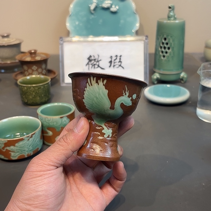 瓷片龙泉青瓷福利青瓷