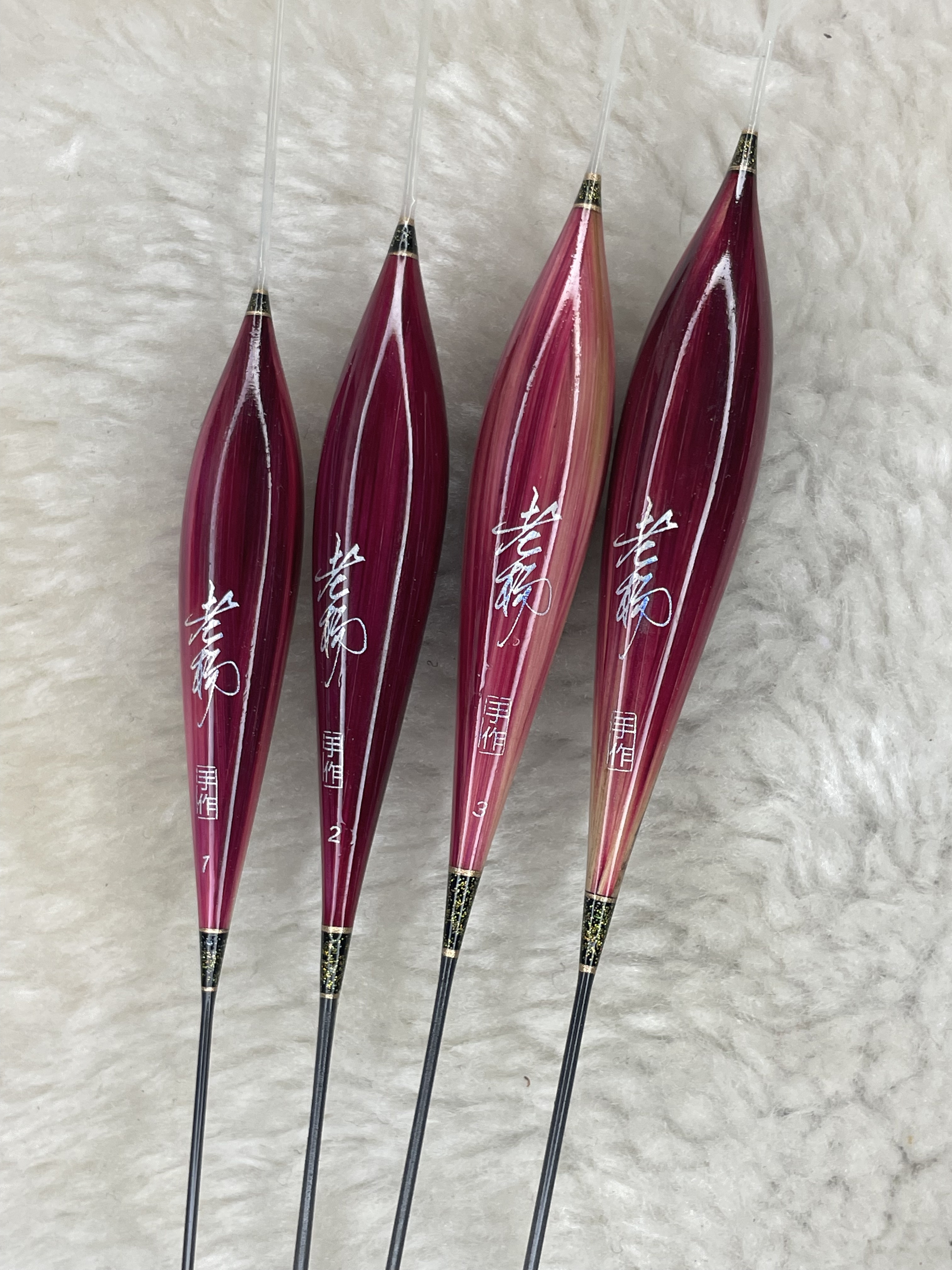 纯手工染色高灵芦苇浮漂