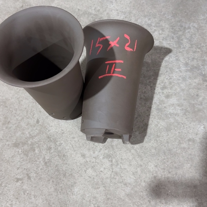 紫砂花盆 高度21口径15