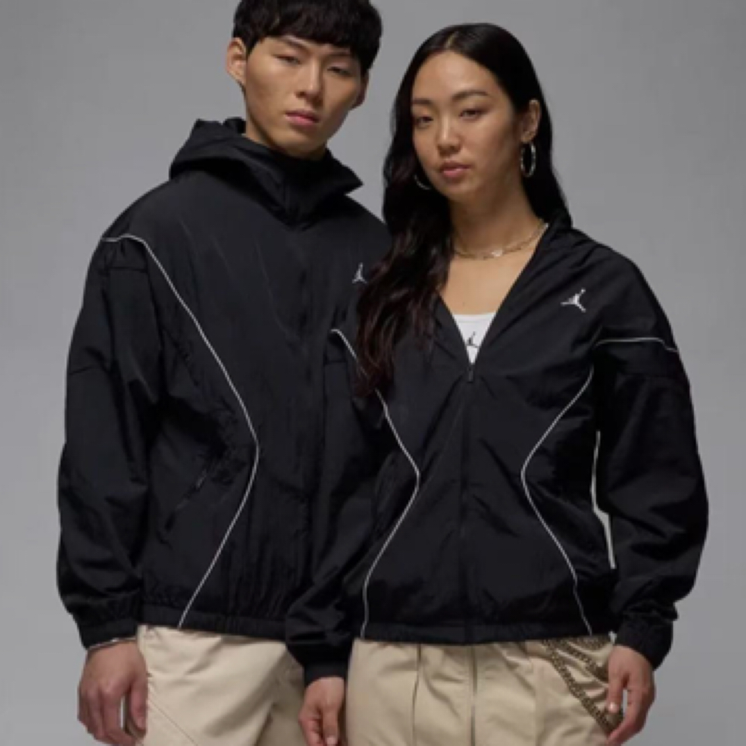 【滔搏联动】NIKE耐克男子黑色梭织连帽外套IB7256-010