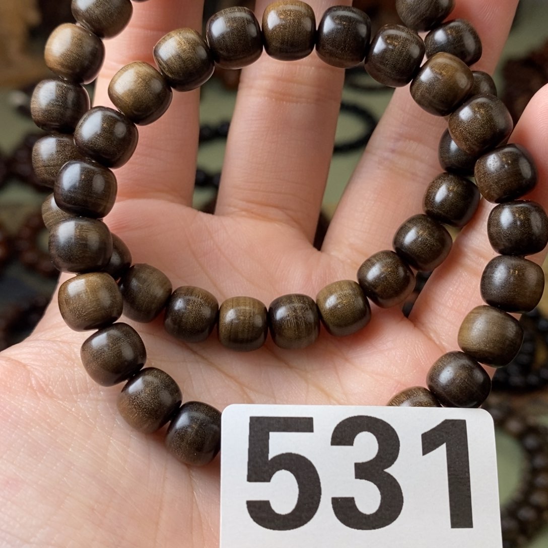 檀香木手串/手链89阴沉横纹531
