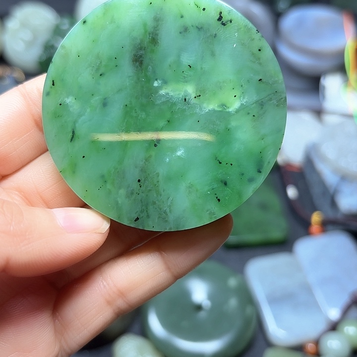 和田玉珠宝半成品未镶嵌